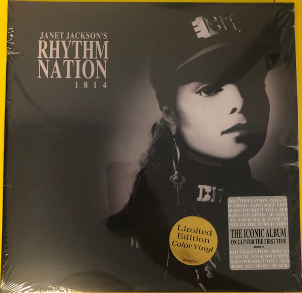 Janet Jackson Rhythm Nation 1814 LPレコード Janet Jackson: Rhythm Nation 1814 (Colored Vinyl) Vinyl 2LP