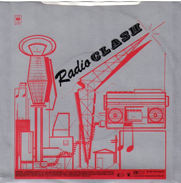 The Clash - Radio Clash - VG / VG+ (7"-Pre Loved) - Image 2