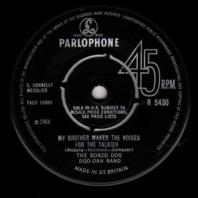 Bonzo Dog Doo-Dah Band - My Brother Makes The Noises For The Talkies  - VG / NM or M- (Mono-Pre Loved)