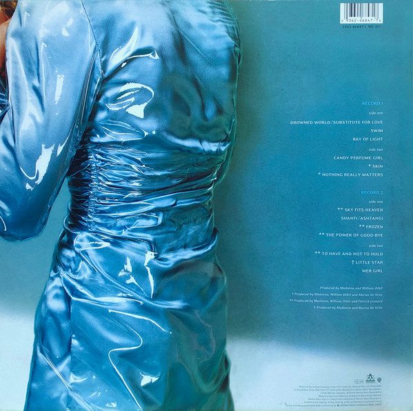 Madonna - Ray Of Light - VG+ / VG+ (2xLP-Pre Loved) - Image 2