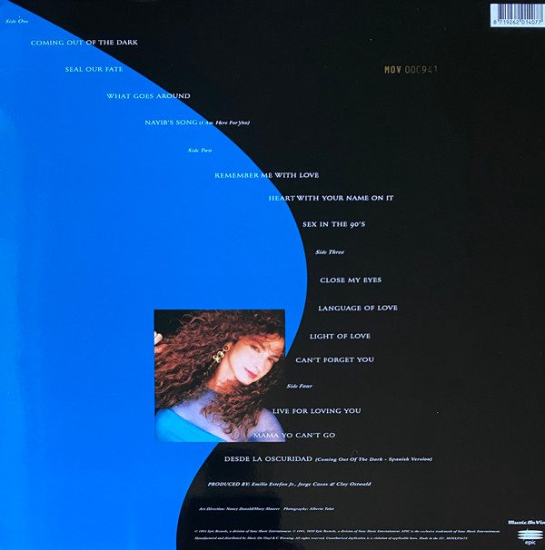 Gloria Estefan - Into The Light - NM or M- / NM or M- (2xLP-Pre Loved) - Image 2