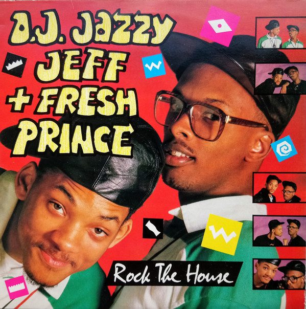 DJ Jazzy Jeff & The Fresh Prince - Rock The House - VG+ / VG+ (LP-Pre Loved)