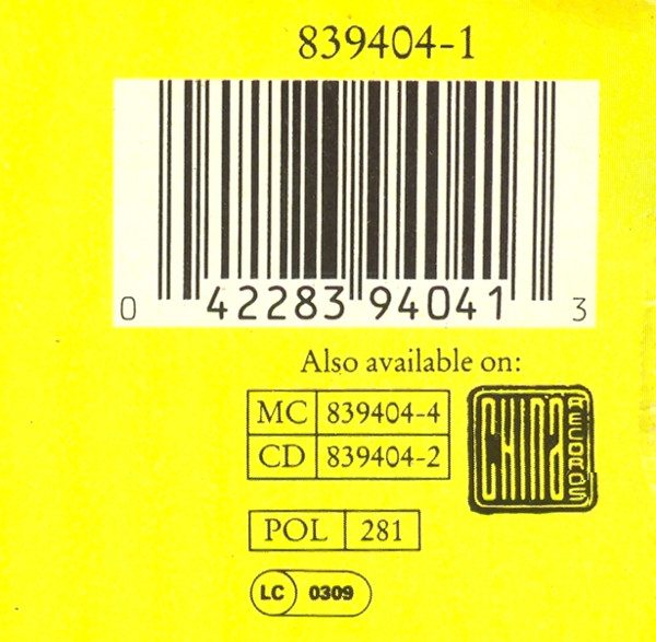 The Art Of Noise - Below The Waste - VG+ / VG+ (LP-Pre Loved) - Image 3