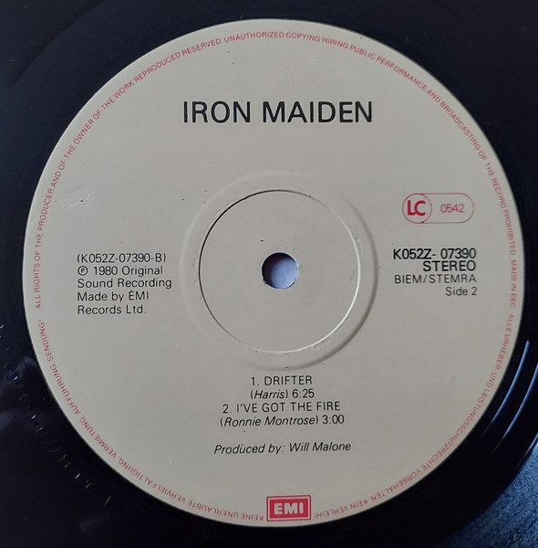 Iron Maiden - Sanctuary - VG+ / VG+ (12"-Pre Loved) - Image 4