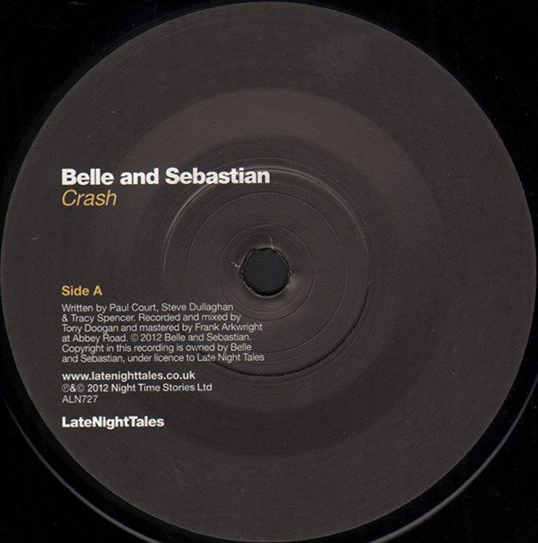 Belle & Sebastian - Crash - NM or M- / NM or M- (7"-Pre Loved) - Image 3