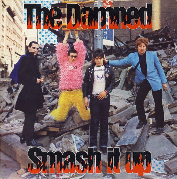 The Damned - Smash It Up - VG+ / NM or M- (7"-Pre Loved)