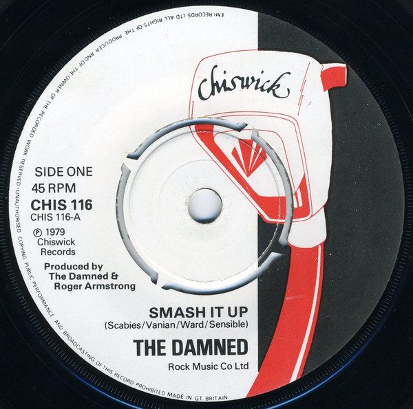 The Damned - Smash It Up - VG+ / NM or M- (7"-Pre Loved) - Image 3