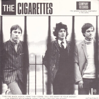 The Cigarettes - They're Back Again, Here They Come  - VG+ / VG+ (7"-Pre Loved)