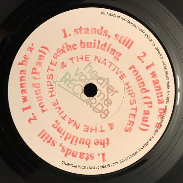 ...And The Native Hipsters - There Goes Concorde Again - VG+ / VG+ (7"-Pre Loved) - Image 3