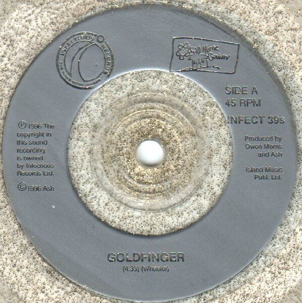 Ash - Goldfinger - VG+ / NM or M- (7"-Pre Loved) - Image 3