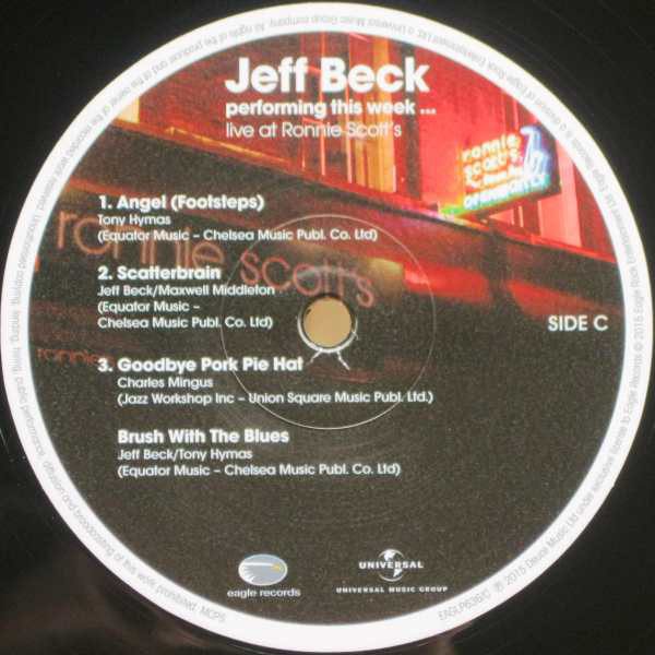 Jeff Beck - Jeff Beck Performing This Week...Live At Ronnie Scott's - Vinyl Record - (New / Sealed) - Image 3