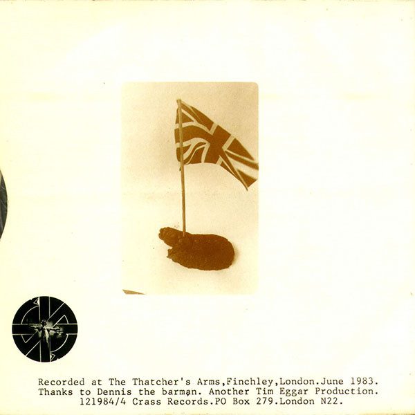 Crass - Who Dunnit? - VG+ / NM or M- (7"-Pre Loved) - Image 2