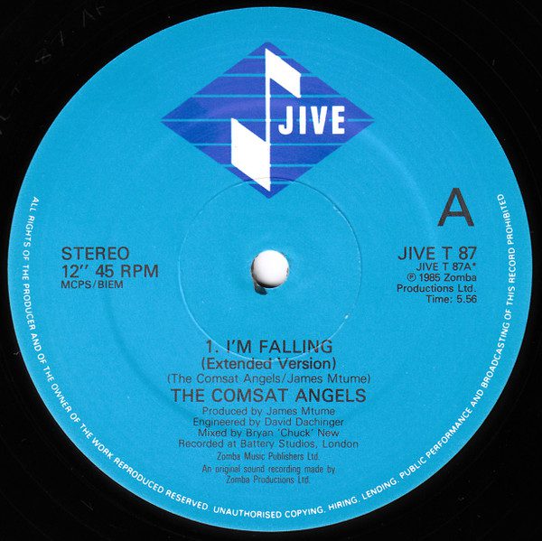 The Comsat Angels - I'm Falling - VG+ / VG+ (12"-Pre Loved) - Image 3