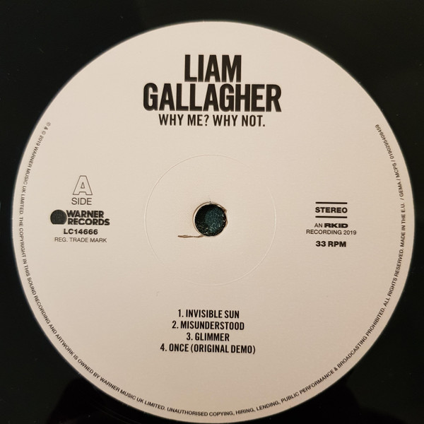 Liam Gallagher - Why Me? Why Not. - NM/NM (Box Set-Pre Loved) - Image 2