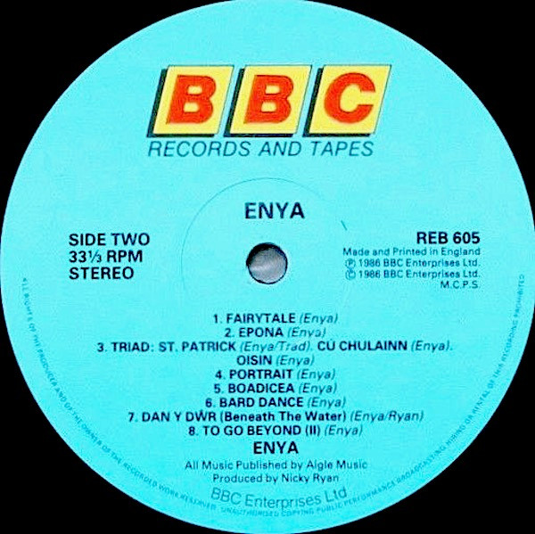 Enya - Enya - VG / VG+ (LP-Pre Loved) - Image 4