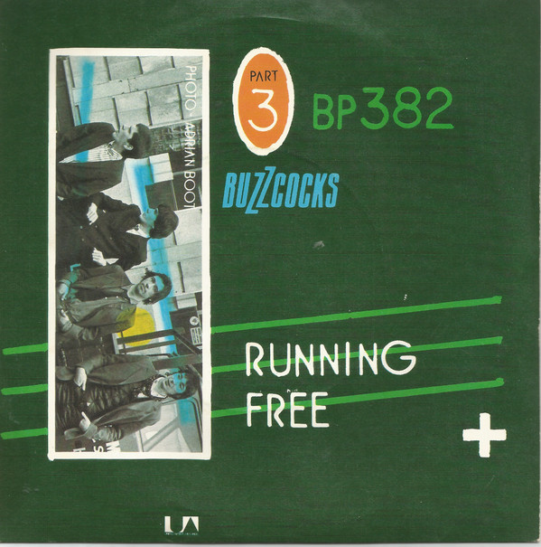 Buzzcocks - Running Free - VG+ / NM or M- (7"-Pre Loved)
