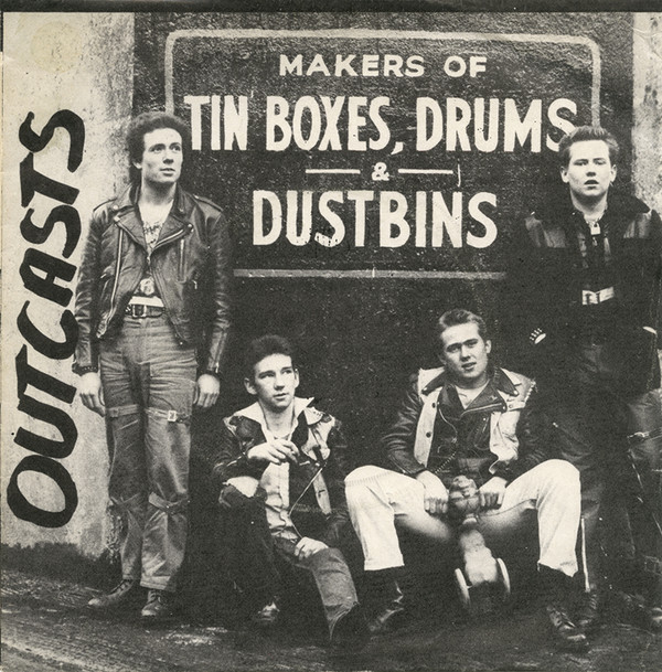 Outcasts* - You’re A Disease / Don’t Want To Be No Adult / Frustration - VG+ / NM or M- (7"-Pre Loved)