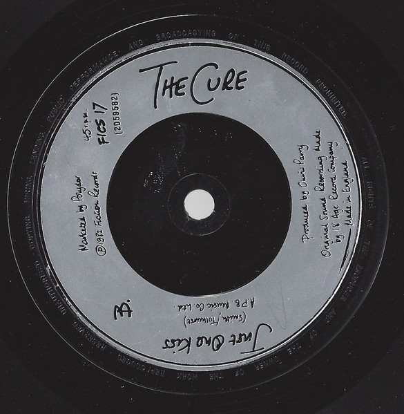 The Cure - Let's Go To Bed - VG+ / NM or M- (7"-Pre Loved) - Image 4