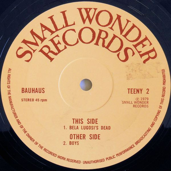 Bauhaus - Bela Lugosi's Dead - VG+ / VG+ (12"-Pre Loved) - Image 3