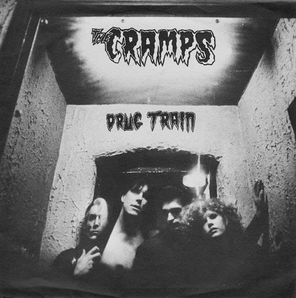 The Cramps - Drug Train - VG+ / VG+ (7"-Pre Loved)