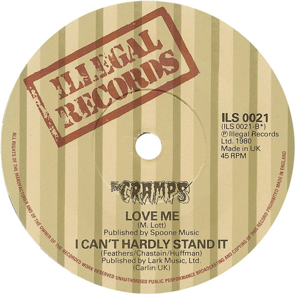 The Cramps - Drug Train - VG+ / VG+ (7"-Pre Loved) - Image 4