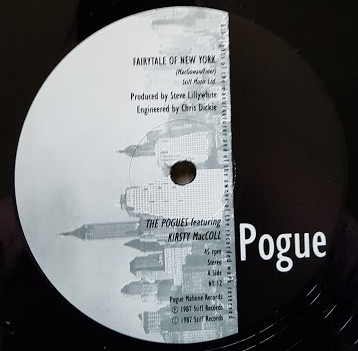 The Pogues - Fairytale Of New York - VG+ / NM or M- (12"-Pre Loved) - Image 3