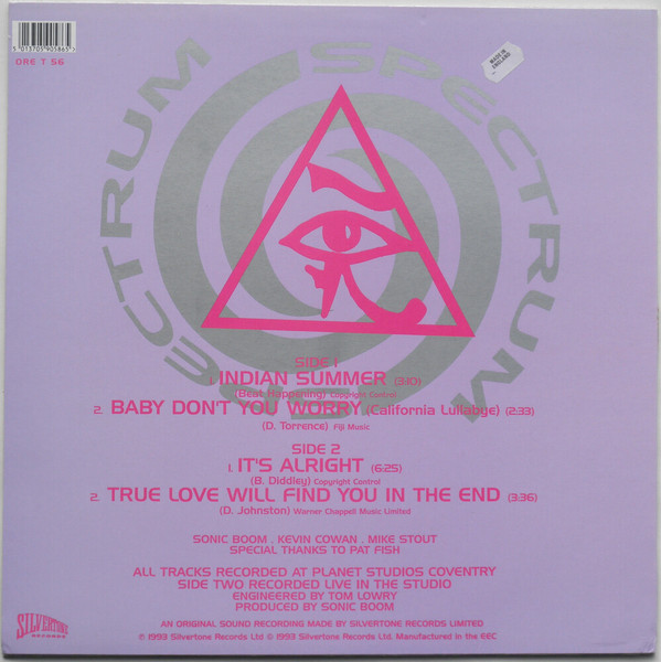 Spectrum (4) - Indian Summer - VG / VG+ (12"-Pre Loved) - Image 2
