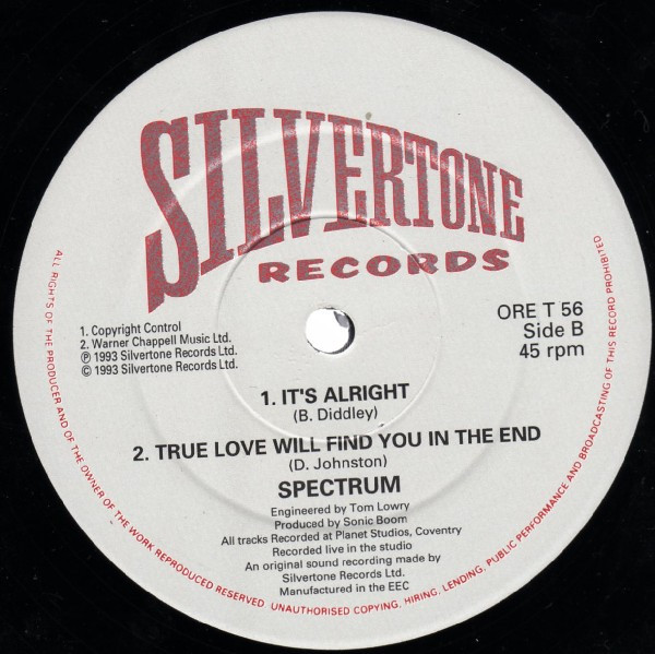 Spectrum (4) - Indian Summer - VG / VG+ (12"-Pre Loved) - Image 4