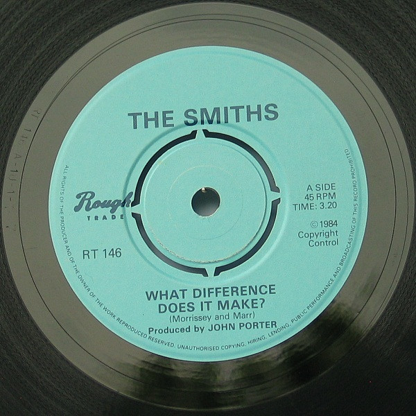 The Smiths - What Difference Does It Make? - VG+ / NM or M- (7"-Pre Loved) - Image 3