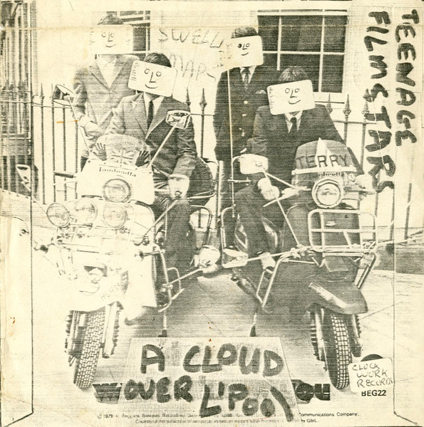 The Teenage Filmstars* - (There's A) Cloud Over Liverpool - Generic / VG+ (7"-Pre Loved)