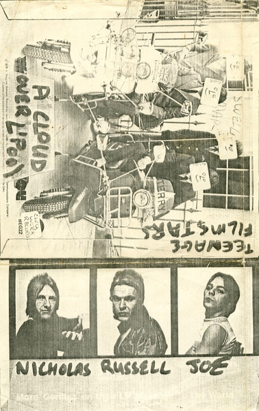 The Teenage Filmstars* - (There's A) Cloud Over Liverpool - Generic / VG+ (7"-Pre Loved) - Image 2