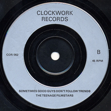 The Teenage Filmstars* - (There's A) Cloud Over Liverpool - Generic / VG+ (7"-Pre Loved) - Image 4