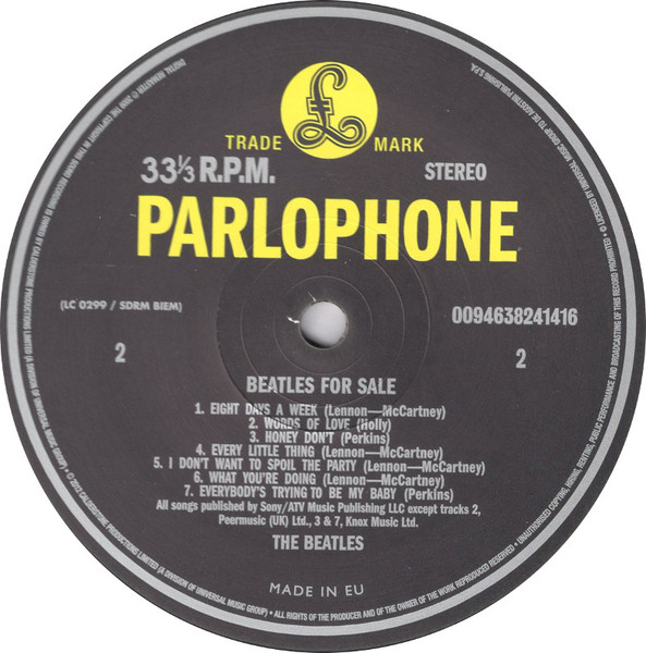 The Beatles - Beatles For Sale - Vinyl Record – (New / Sealed) - Image 3