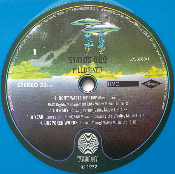 Status Quo - Piledriver - Vinyl Record – (New / Sealed) - Image 4