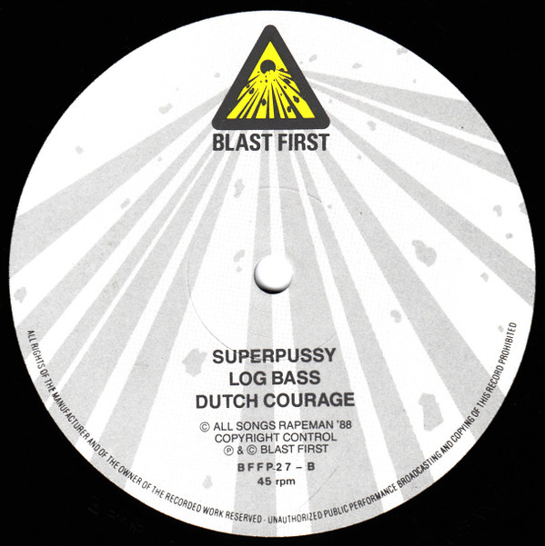 Rapeman - Budd - Vinyl Record VG+/VG+ (Pre Loved) - Image 4