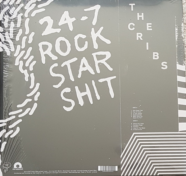 The Cribs - 24-7 Rock Star Shit - Vinyl Record NM/NM (Pre Loved) - Image 2
