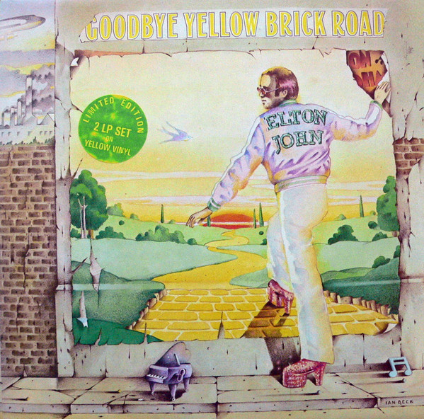 Elton John - Goodbye Yellow Brick Road - Yellow Vinyl Record VG+/VG+ (Pre Loved)