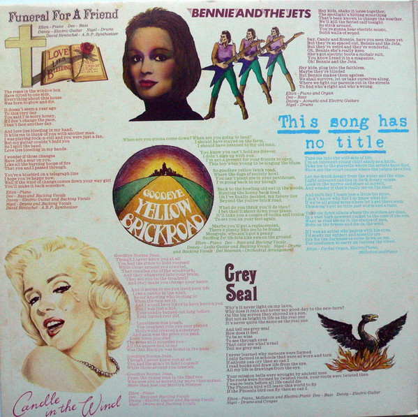 Elton John - Goodbye Yellow Brick Road - Vinyl Record NM/NM (Pre Loved) - Image 2