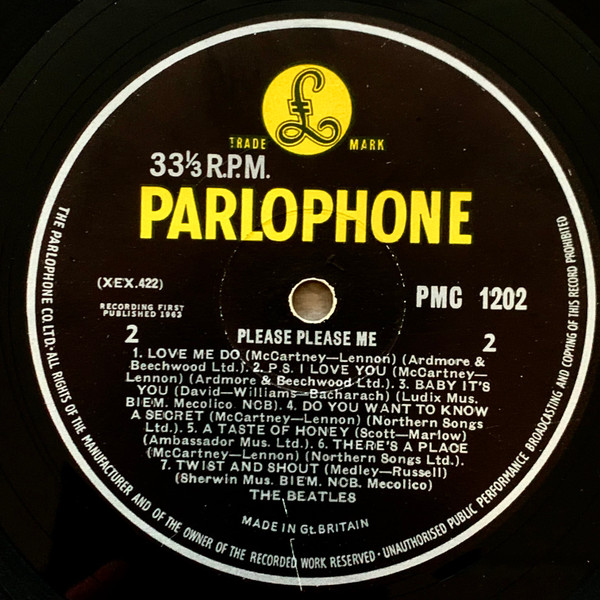 The Beatles - Please Please Me - Vinyl Record NM/NM (Pre Loved) - Image 4