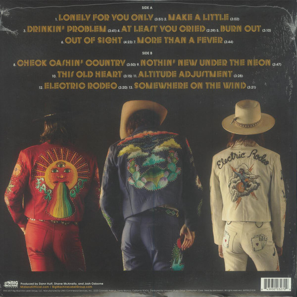 Midland (2) - On The Rocks - Vinyl Record NM/NM (Pre Loved) - Image 2