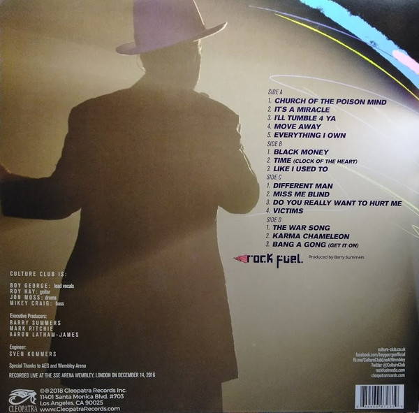 Culture Club - Live At Wembley World Tour 2016 - Vinyl Record – (New / Sealed) - Image 2