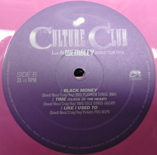 Culture Club - Live At Wembley World Tour 2016 - Vinyl Record – (New / Sealed) - Image 4