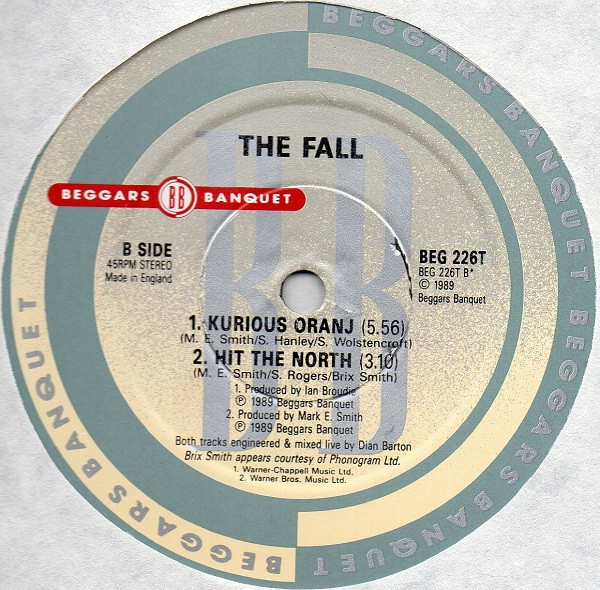 The Fall - Cab It Up - Vinyl Record VG+/VG+ (Pre Loved) - Image 3