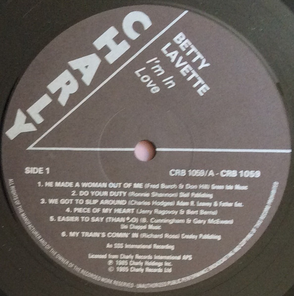 Bettye Lavette - I'm In Love - Vinyl Record VG+/VG+ (Pre Loved) - Image 3