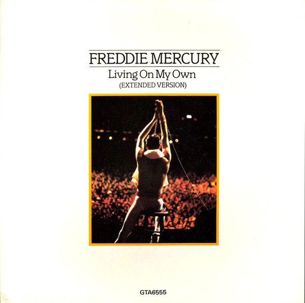 Freddie Mercury - Living On My Own (Extended Version) - VG+ / NM or M- (12"-Pre Loved)