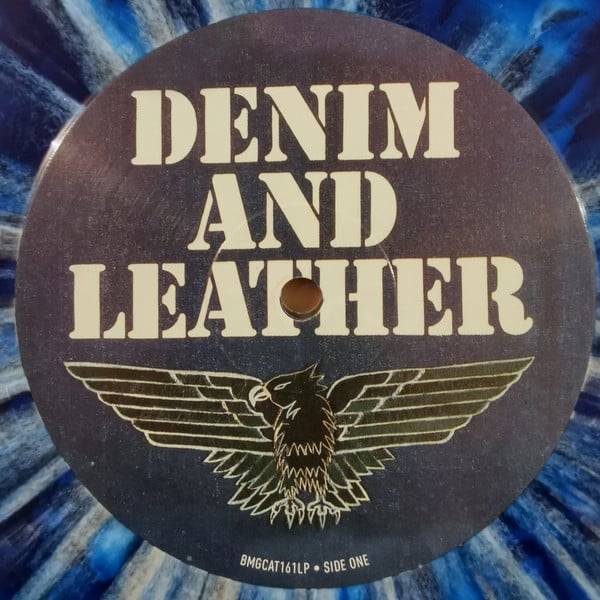 Saxon - Denim And Leather - Vinyl Record NM/NM (Pre Loved) - Image 3