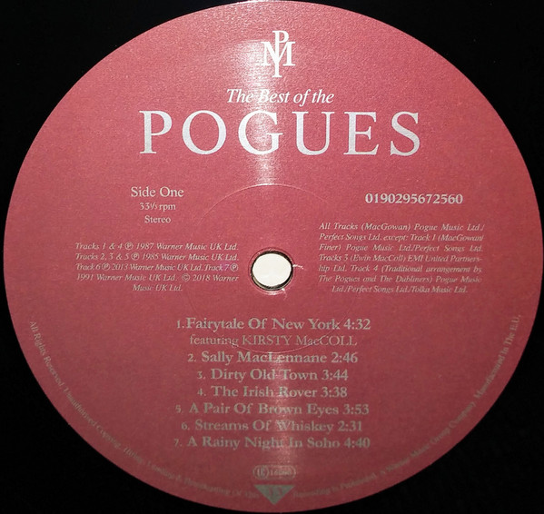 The Pogues - The Best Of The Pogues - Vinyl Record – (New / Sealed) - Image 3