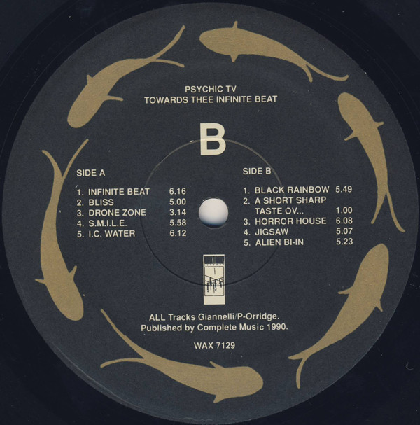 Psychic TV - Towards Thee Infinite Beat - Vinyl Record VG+/NM (Pre Loved) - Image 4