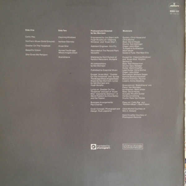 Van Morrison - Beautiful Vision - Vinyl Record VG/VG+ (Pre Loved) - Image 2