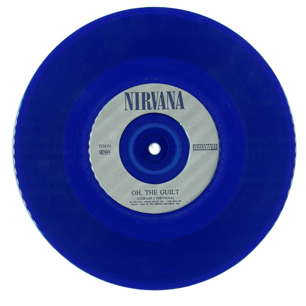 The Jesus Lizard / Nirvana - Puss / Oh, The Guilt - 7 inch Vinyl Record VG+/VG+ (Pre Loved) - Image 4